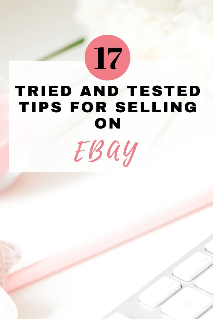 selling tips for eBay