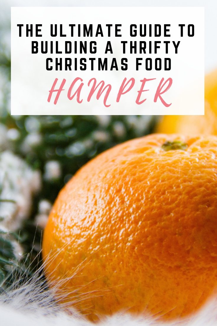 how to build the ultimate thrifty christmas food hamper