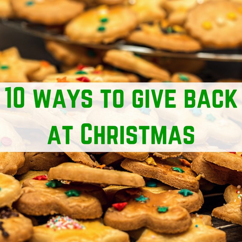 give back at Christmas time
