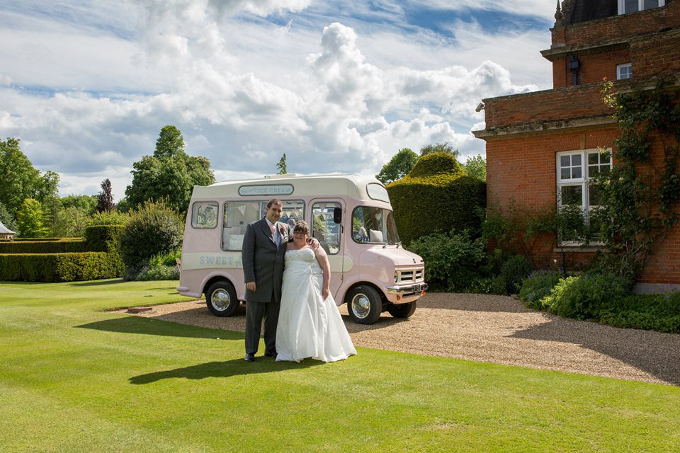 From Aldi To Harrods wedding ice cream van