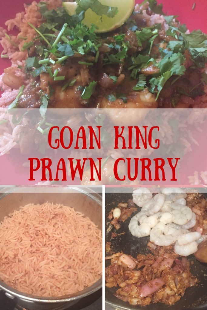 Goan king prawn curry
