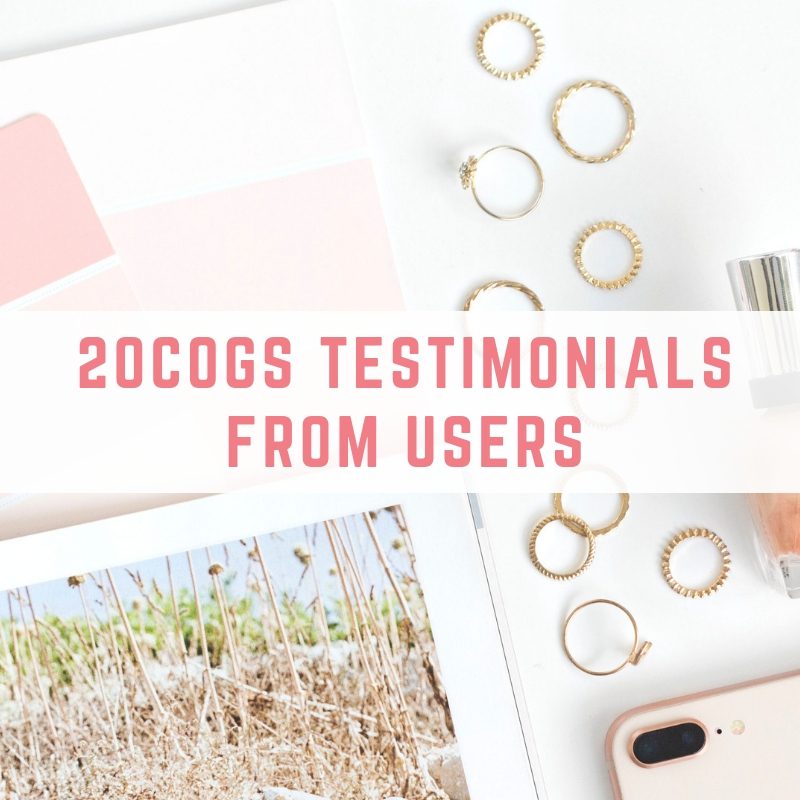 Is 20Cogs genuine? Testimonials from users.