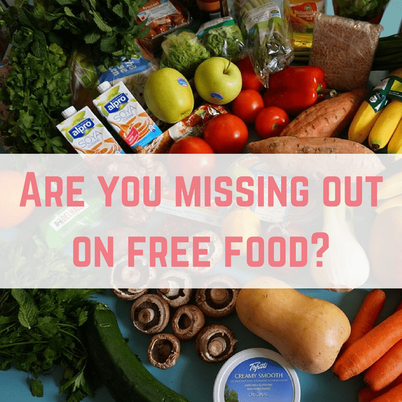 Are you missing out on free food?