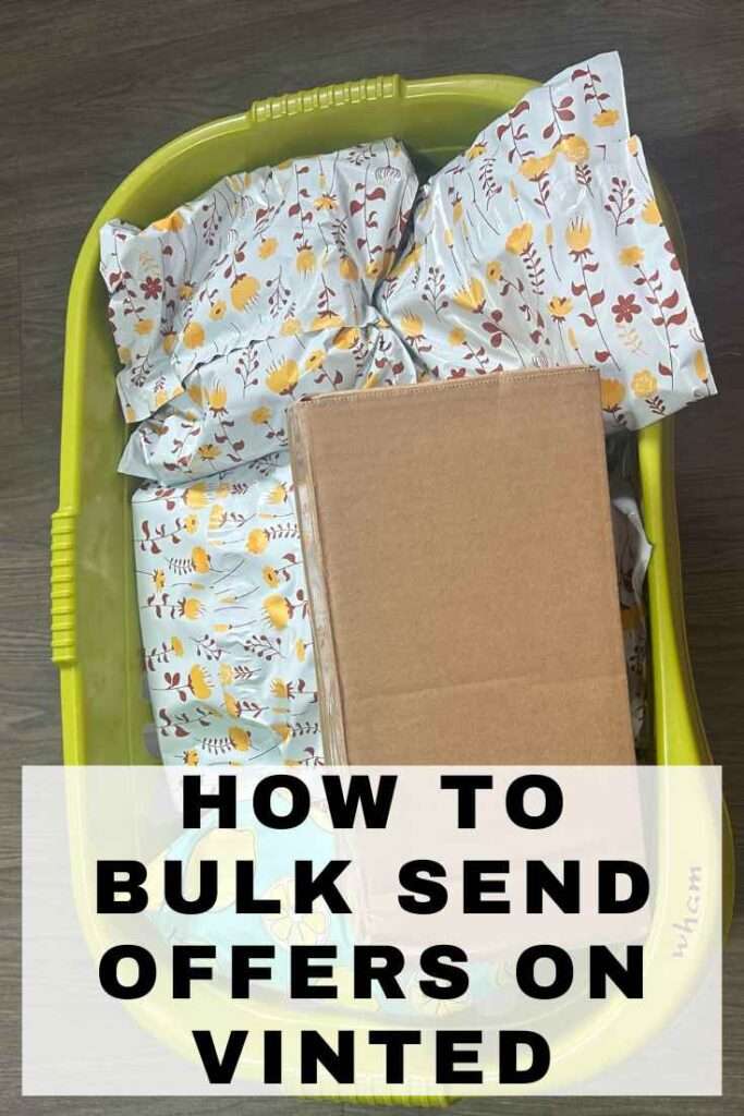 bulk send Vinted offers