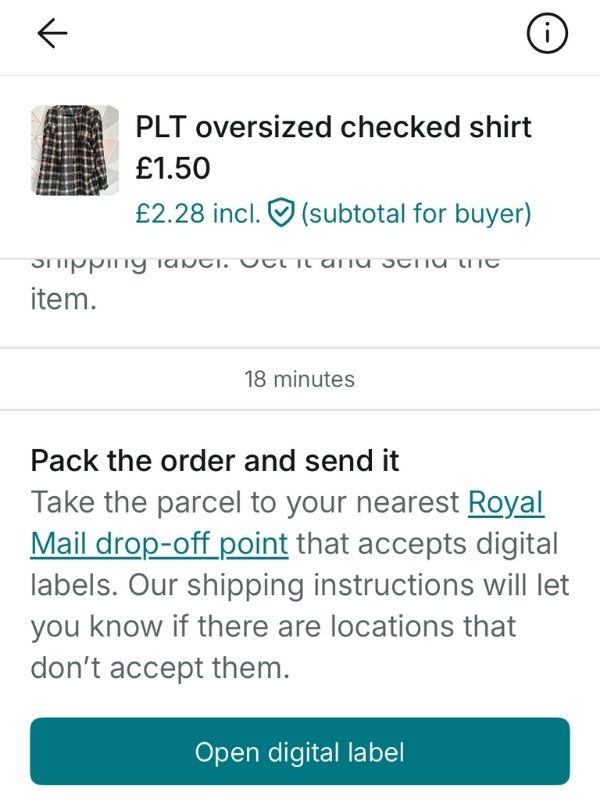 cancel a Vinted sale