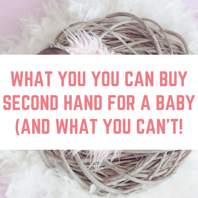 buy second hand 8 things you can buy second hand for a baby