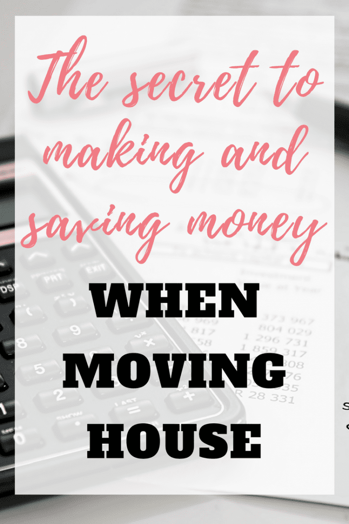moving house tips - how you can make and save money