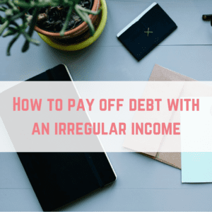 How to pay off debt with an irregular income-2