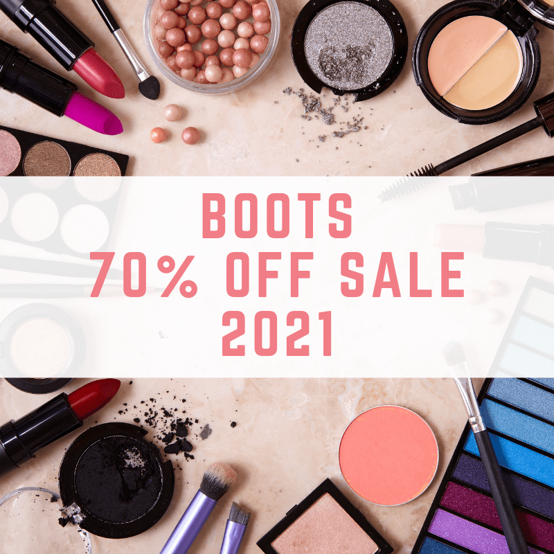 boots 70% off sale 2021