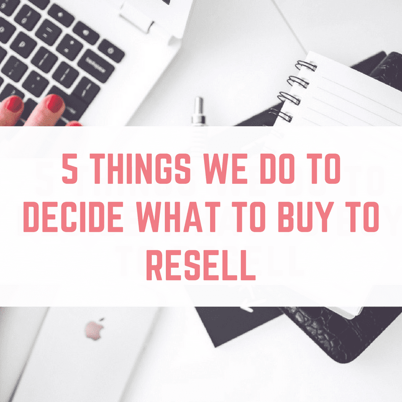 what to buy to sell on eBay