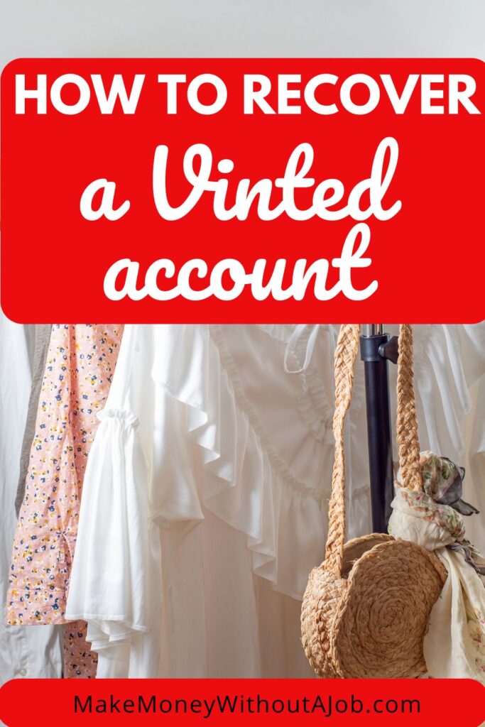 Recover Vinted account