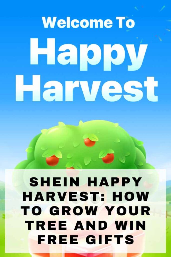 SHEIN Happy Harvest: How To Grow Your Tree And Win Free Gifts
