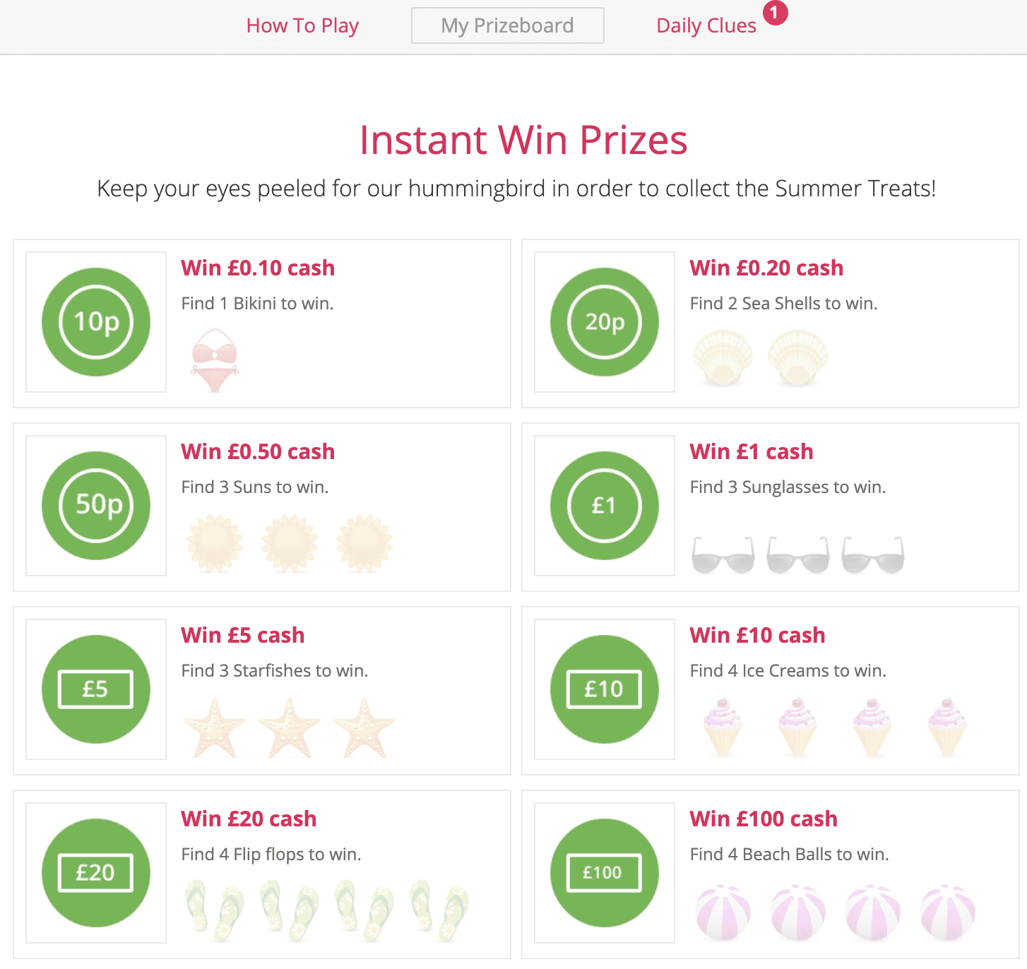 TopCashBack Summer Treats