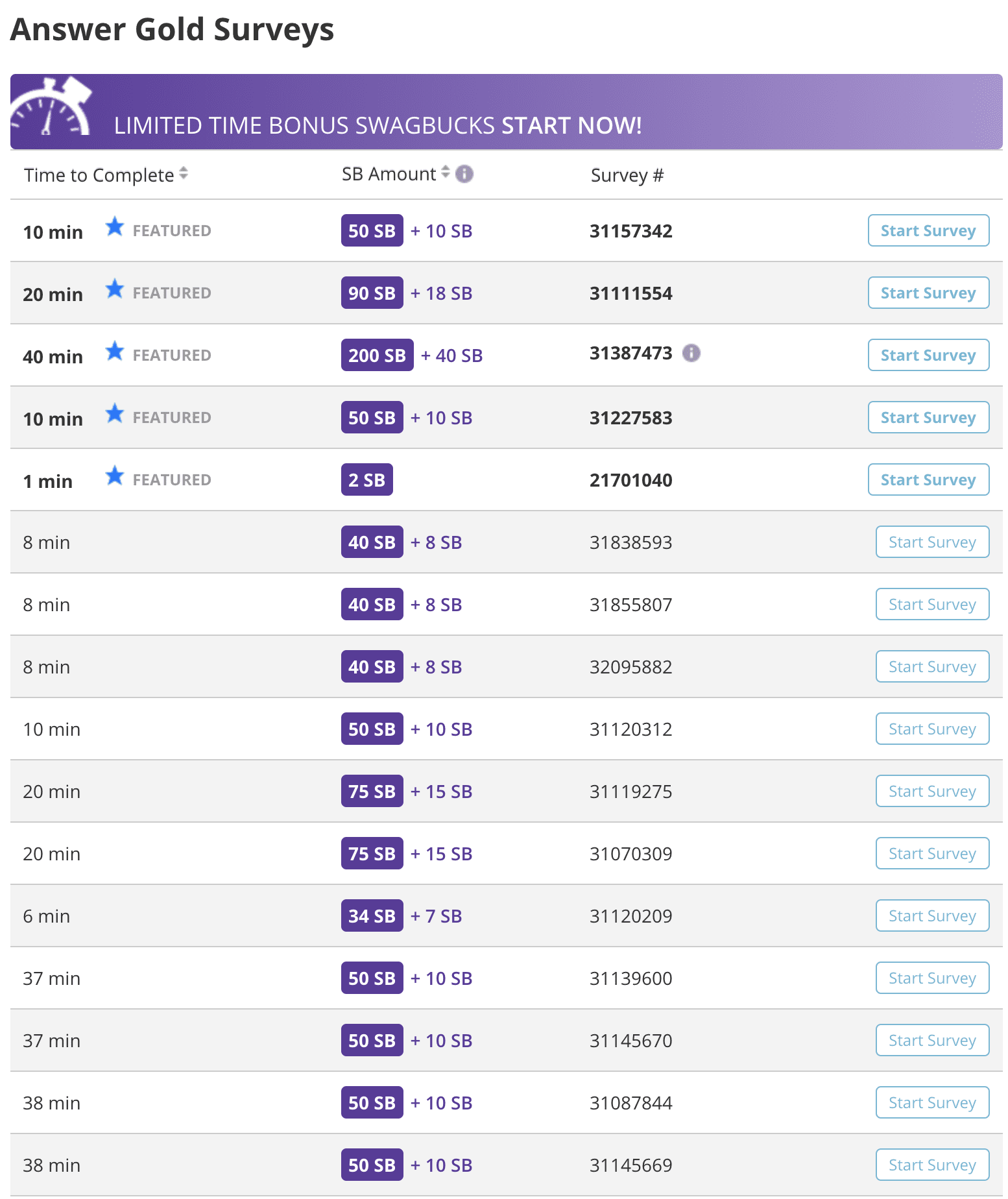 Swagbucks guide