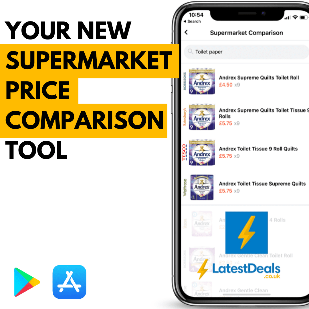 Your new supermarket price comparison tool