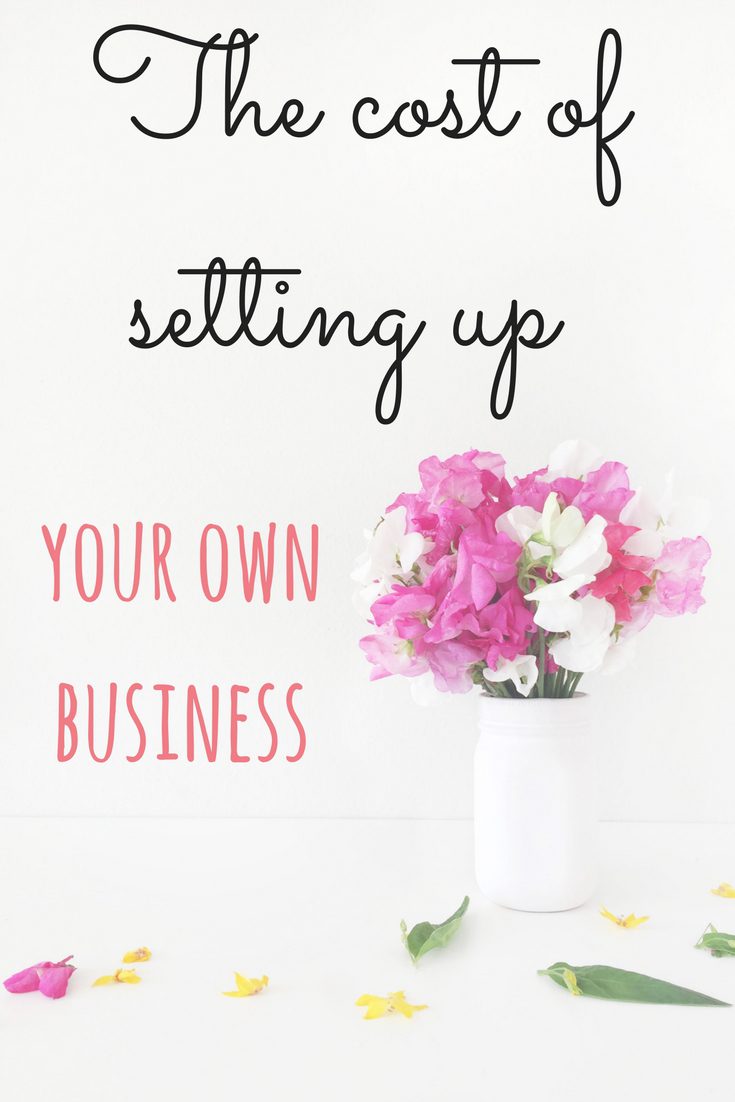 The true cost of setting up your own business