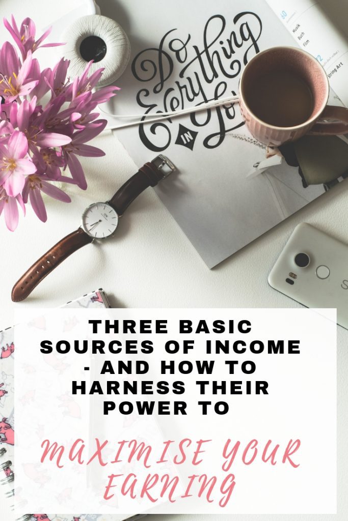 Easy Income Ideas - three basic sources of income