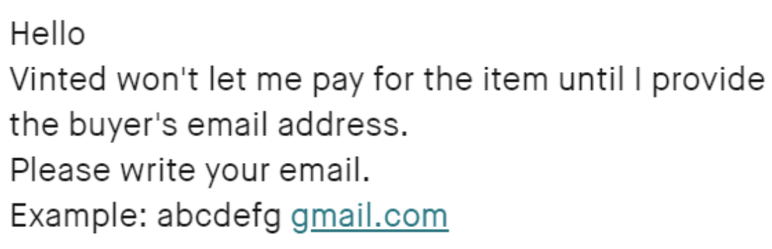 Vinted scams