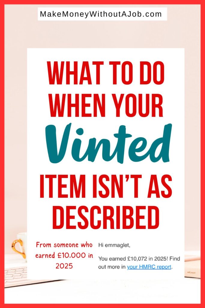 What to Do When Your Vinted Item is Not as Described