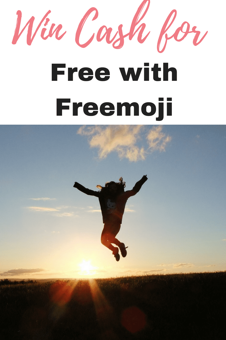 This is how to win cash for free with Freemoji Lottery with no hidden fees by Emma at EmmaDrew.info #WinCash #MakeMoneyFromHome #EarnMoneyFromHome