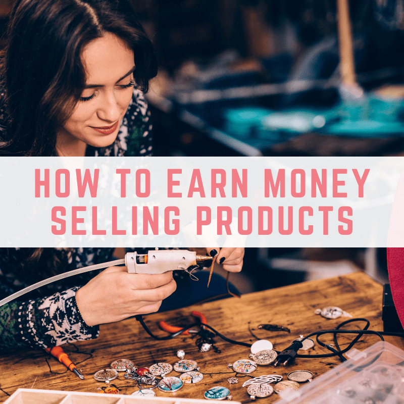 earn money selling products