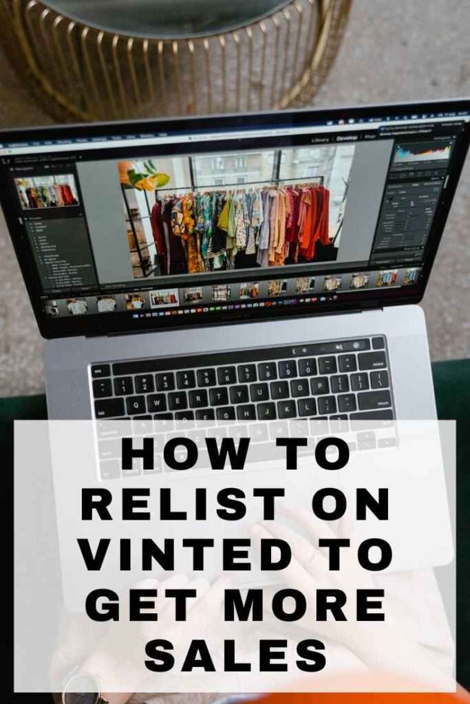 how to relist on vinted to get more sales