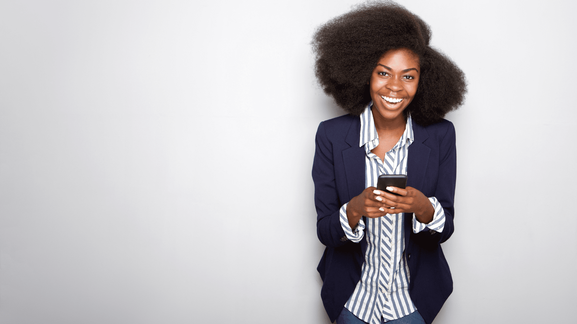 woman phone