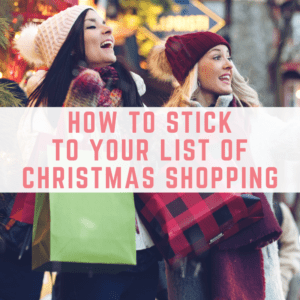 list of christmas shopping