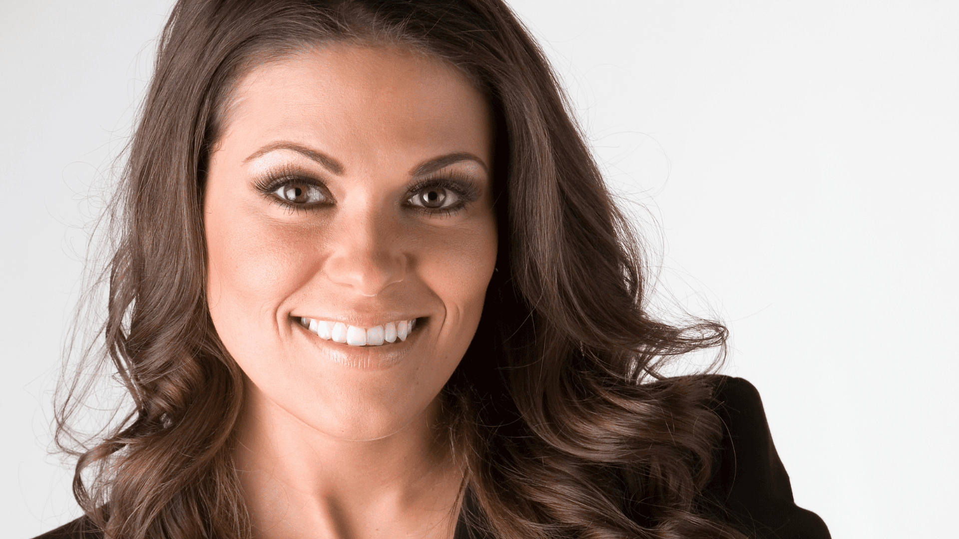 woman smiling