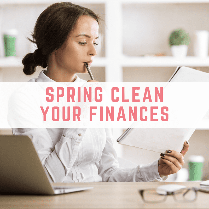 spring clean your finances