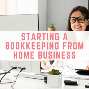 start a bookkeeping from home business