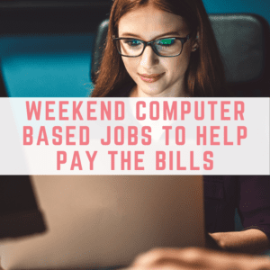weekend computer based jobs
